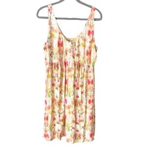Fresh Produce Dress Women's XL Spotlight Tank Dress Calypso Print Resortwear